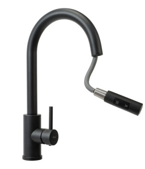 Змішувач Rea Fresh black (REA-B9147)
