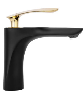 Змішувач Rea Orbit black/gold (REA-B2054)