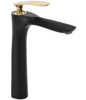 Змішувач Rea Orbit black/gold (REA-B2055)