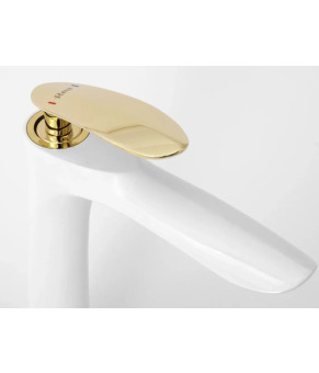 Змішувач Rea Orbit white/gold (REA-B2052)