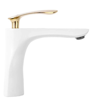 Змішувач Rea Orbit white/gold (REA-B2052)