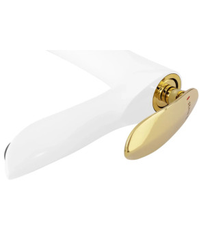 Змішувач Rea Orbit white/gold (REA-B2052)