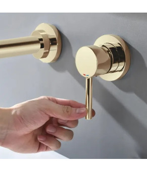 Змішувач Rea Lungo gold (REA-B0370)