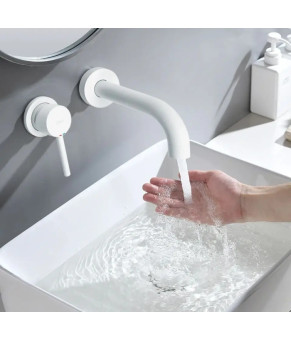Змішувач Rea Lungo white (REA-B9559)