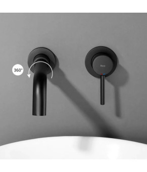 Змішувач Rea Lungo black (REA-B0371)