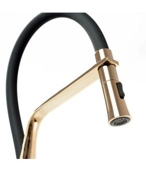 Змішувач Rea Castor black/gold (REA-B6936)