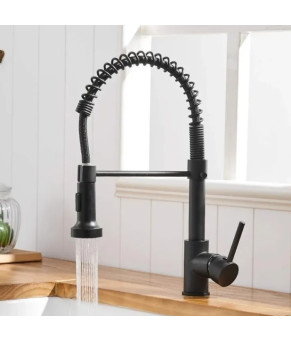 Змішувач Rea Spring black (REA-B4804)