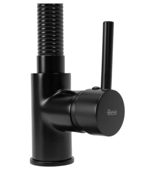 Змішувач Rea Spring black (REA-B4804)