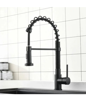 Змішувач Rea Spring black (REA-B4804)