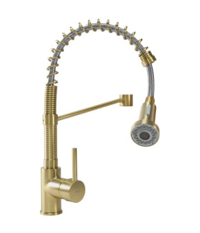 Змішувач Rea Spring brushed gold (REA-B4805)