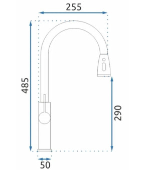 Змішувач Rea Nest black (REA-B2057)
