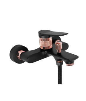 Змішувач Rea Viral black/rose gold (REA-B2027)