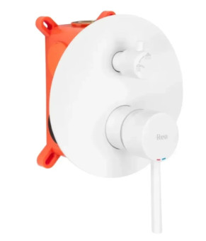 Змішувач Rea Lungo white + box (REA-B6440)