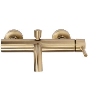 Змішувач Rea Lungo brushed gold (REA-B8010)