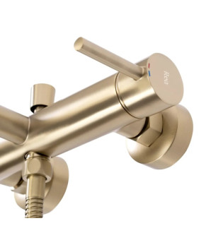 Змішувач Rea Lungo brushed gold (REA-B8010)