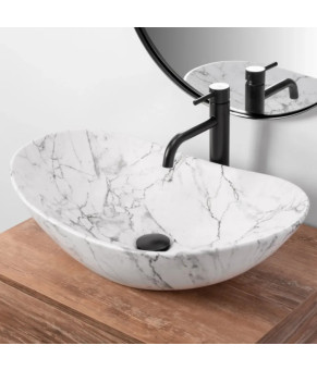 Умивальник Rea Royal staturio marble mat (REA-U8010)
