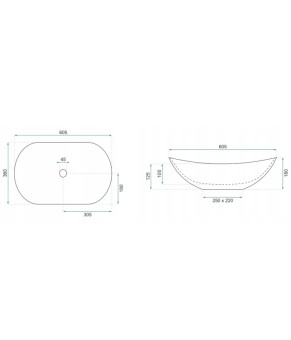 Умивальник Rea Royal staturio marble mat (REA-U8010)