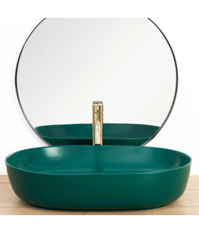 Умивальник Rea Cleo green matt (REA-U5636)