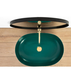 Умивальник Rea Cleo green matt (REA-U5636)