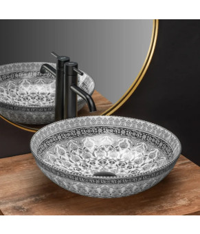 Умивальник Rea Arte dark grey (REA-U8002)