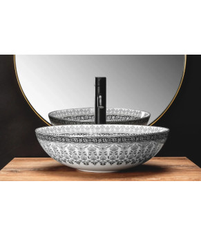 Умивальник Rea Arte dark grey (REA-U8002)