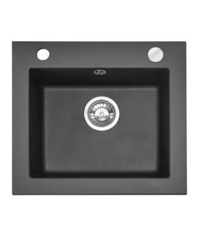 Кухонна мийка Rea West black metalic (ZLE-00121)