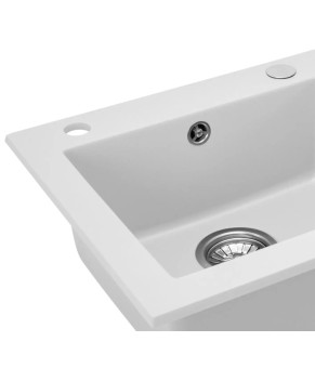 Кухонна мийка Rea West white (ZLE-00123)