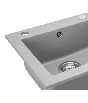 Кухонна мийка Rea West gray (ZLE-00122)