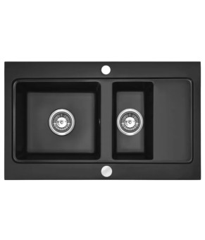 Кухонна мийка Rea Fox black (ZLE-00134)