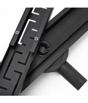 Трап Rea Greek Pro black 600 мм (REA-G8023)