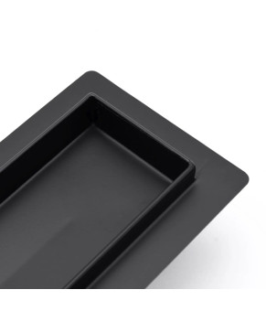 Трап Rea Greek Pro black 800 мм (REA-G8025)