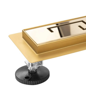 Трап Rea Greek Pro gold 900 мм (REA-G8030)