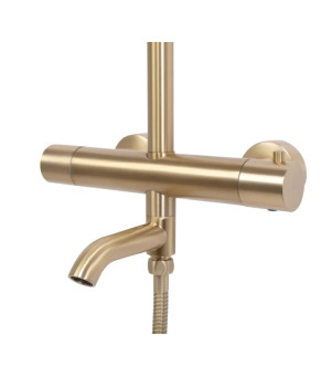 Душова система Rea Lungo brushed gold (REA-P6604)
