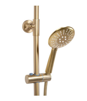 Душова система Rea Lungo brushed gold (REA-P6604)