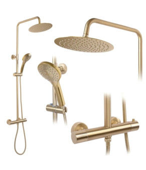 Душова система Rea Vincent brushed gold (REA-P6602)