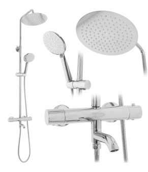 Душова система Rea Lungo chrome (REA-P6607)