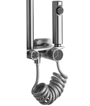 Душова система Rea Helix brushed nickel (REA-P6622)