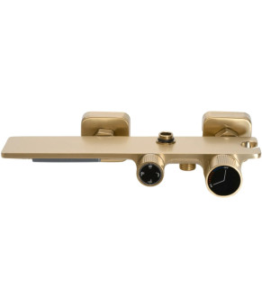 Душова система Rea Helix brushed gold (REA-P6621)