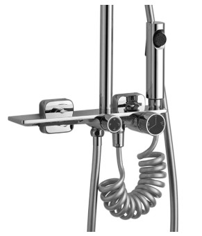 Душова система Rea Helix chrome (REA-P6620)