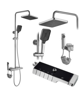 Душова система Rea Rob brushed nikiel (REA-P6624)