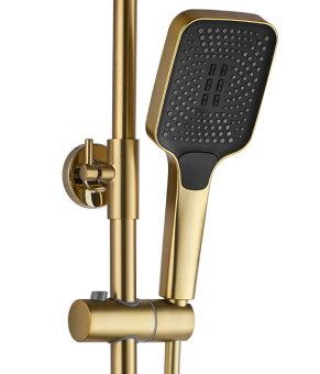 Душова система Rea Rob brushed gold (REA-P6623)