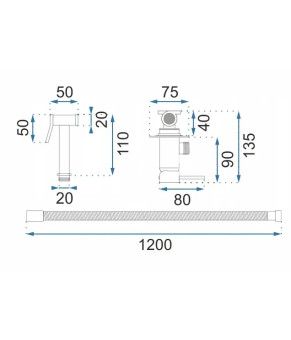 Гігієнічний набір Rea Loop white (REA-B0255)