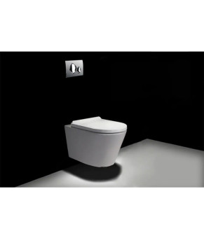 Унітаз Rea Tomas + сидіння slim soft-close + інсталяція Geberit Duofix (REA-C1257+458.126.00.1)