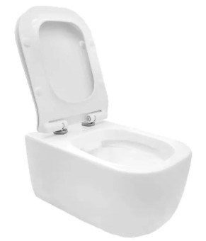 Унітаз Rea Mateo без обідка + сидіння slim + інсталяція Geberit Duofix (REA-C1258+458.126.00.1)