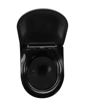 Унітаз Rea Carlo gold/black (REA-C8990)