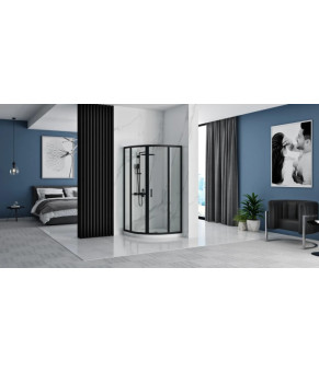 Душова кабіна Rea Look 80x80 black (REA-K7902)