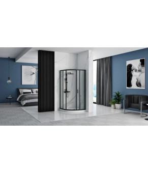 Душова кабіна Rea Look 90x90 black (REA-K7903)