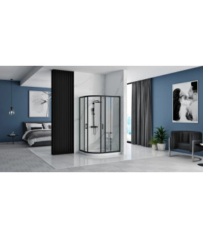 Душова кабіна Rea Look 80x100 black (REA-K7900)