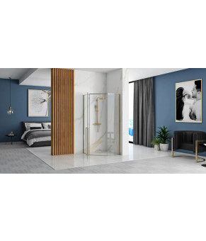 Душова кабіна Rea Diamond 80x80 gold (REA-K6615)