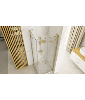 Душова кабіна Rea Hugo 80x80 gold (REA-K6608)